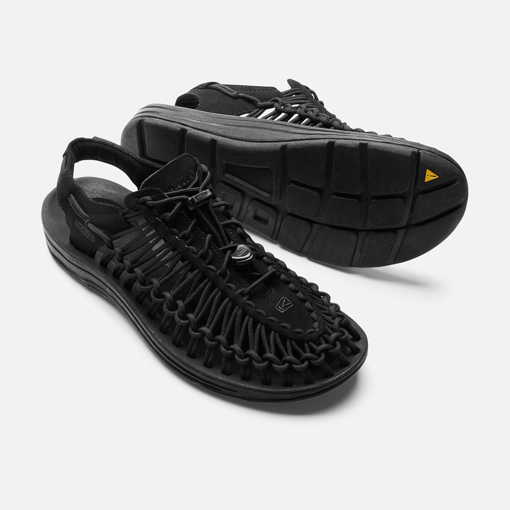 Keen Slip-On Sandaler Herr Svarta - Uneek - 967380KAO